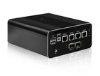 CWWK Mini PC Router Micro Firewall Appliance, 2 X 10GbE SFP+, N150 OPNsense Hardware, 4 x i226V 2.5GbE LAN Ports, Console COM, Router OS DDR5 RAM NVMe SSD